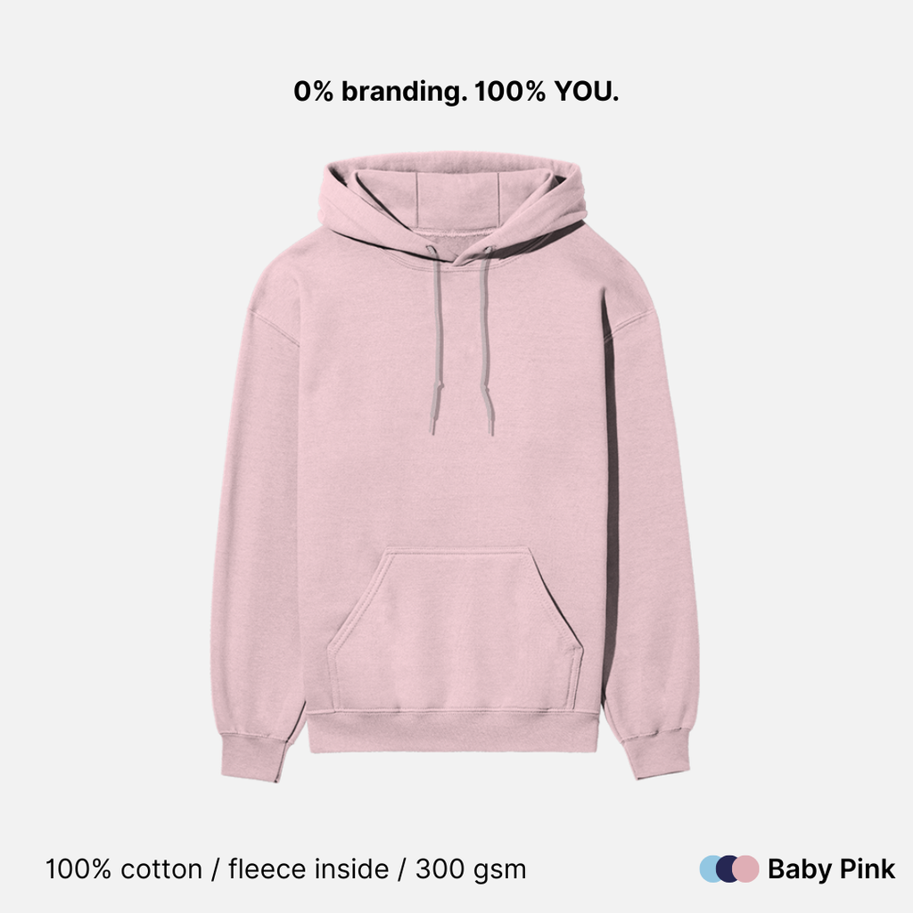 Heavyweight Regular Fit Unisex Hoodie - 300GSM