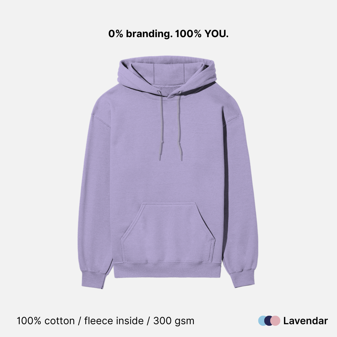 Heavyweight Regular Fit Unisex Hoodie - 300GSM