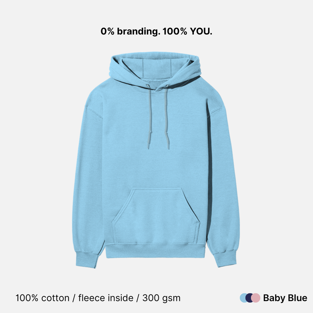 Heavyweight Regular Fit Unisex Hoodie - 300GSM