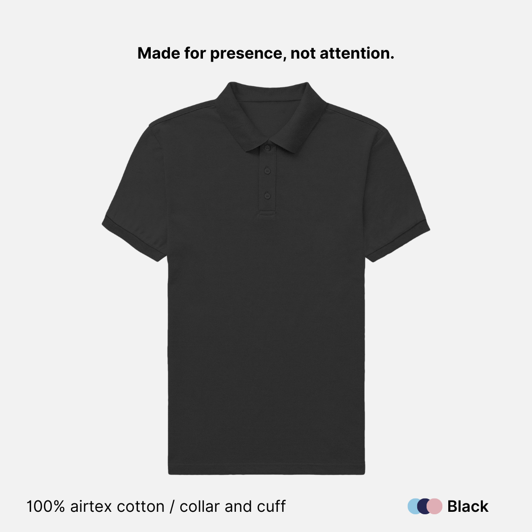 Airtex Cotton Polo T-Shirt for Men - 220 GSM