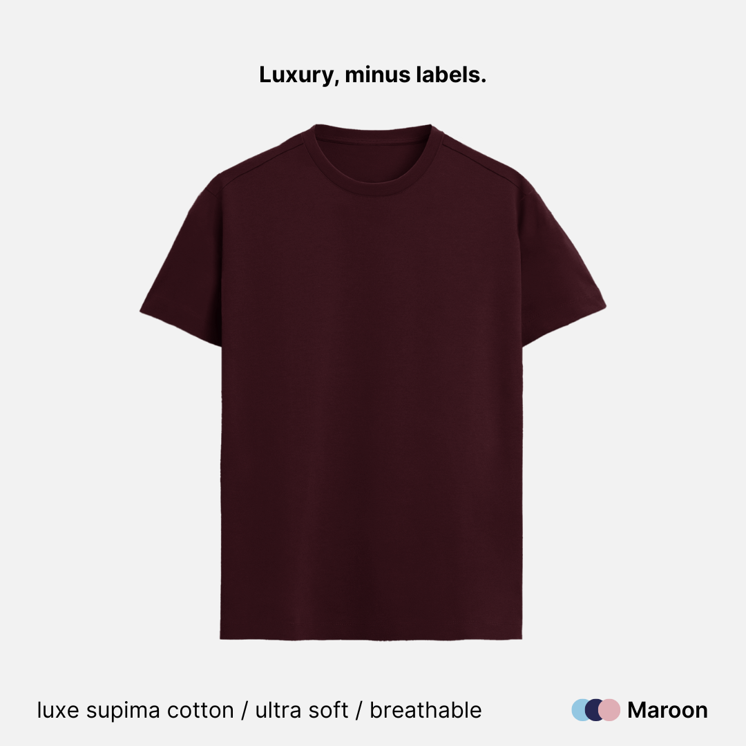 Luxury Supima Unisex Classic T-Shirt - 160 GSM