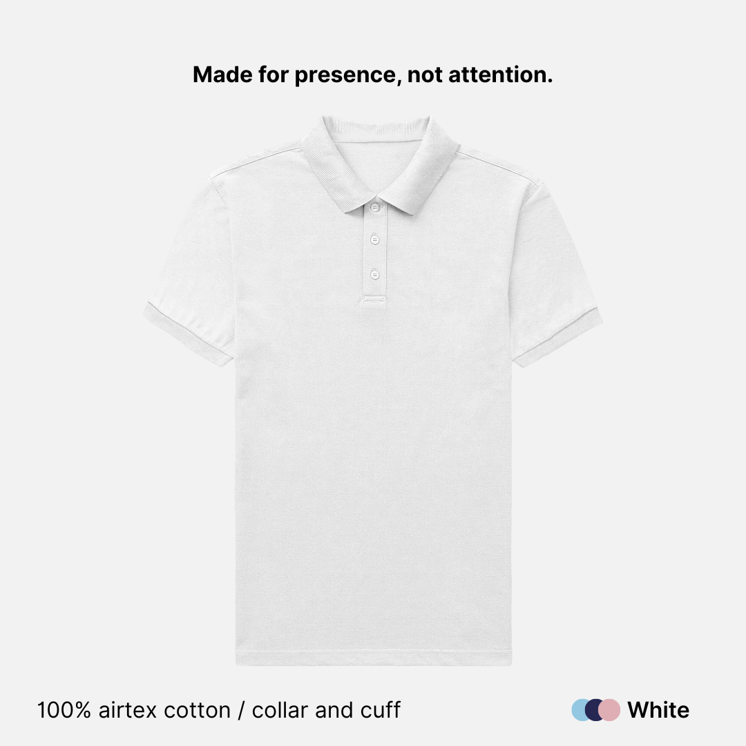 Airtex Cotton Polo T-Shirt for Men - 220 GSM