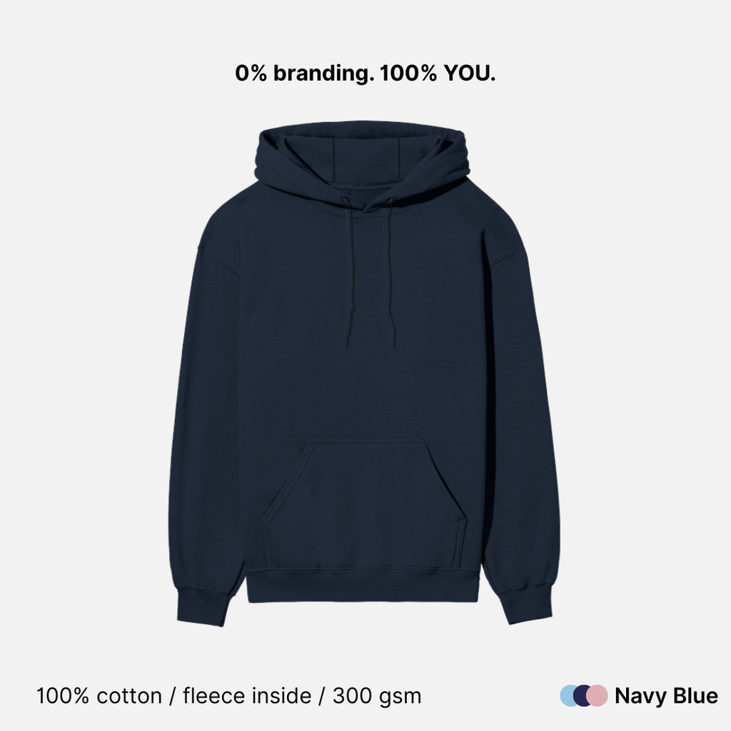 Heavyweight Regular Fit Unisex Hoodie - 300GSM