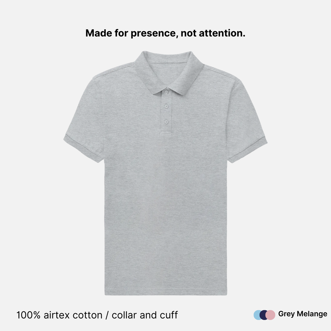 Airtex Cotton Polo T-Shirt for Men - 220 GSM