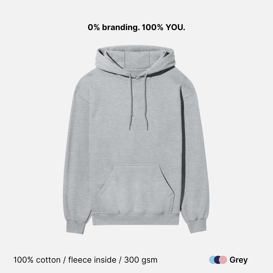 Heavyweight Regular Fit Unisex Hoodie - 300GSM