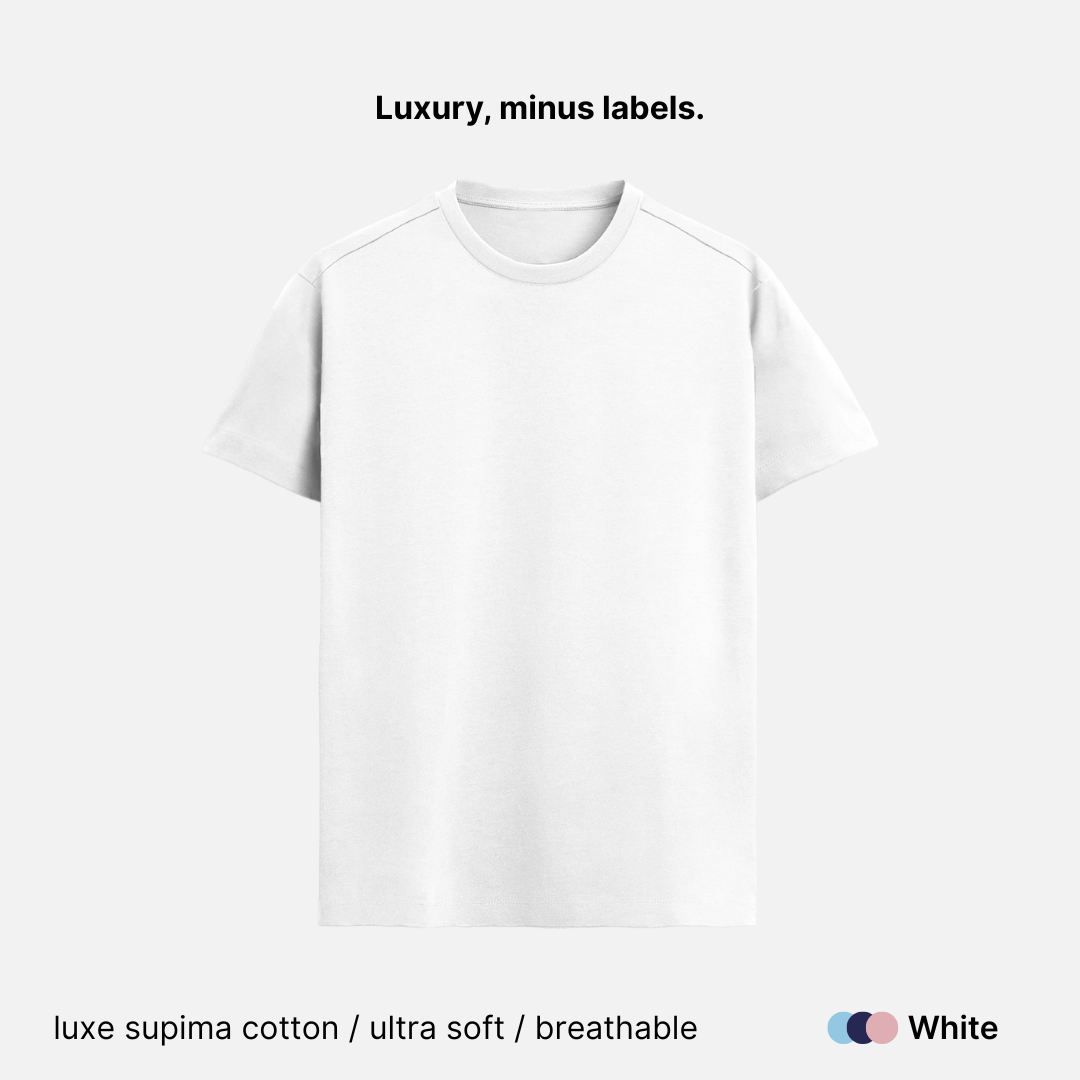 Luxury Supima Unisex Classic T-Shirt - 160 GSM
