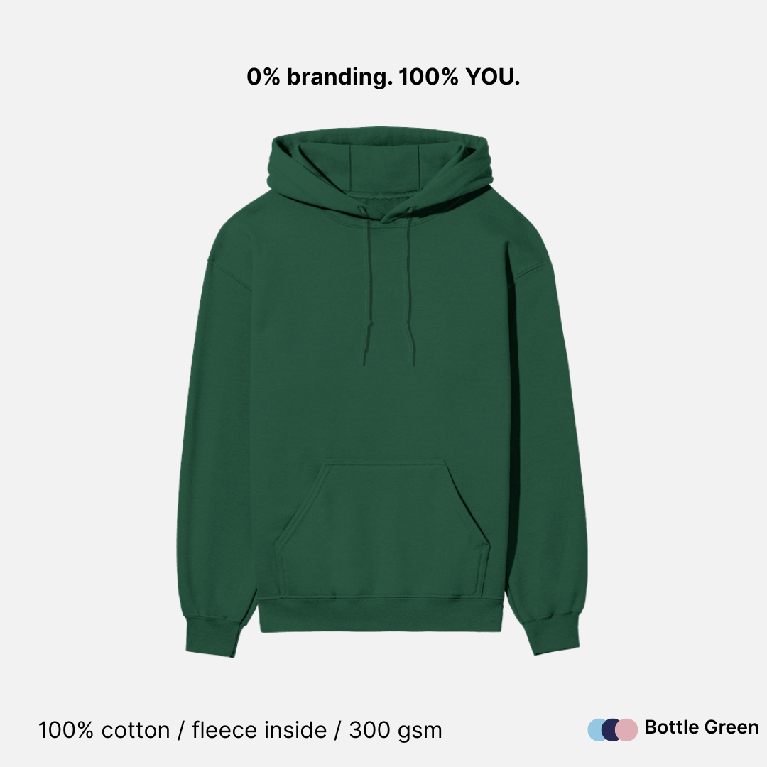 Heavyweight Regular Fit Unisex Hoodie - 300GSM