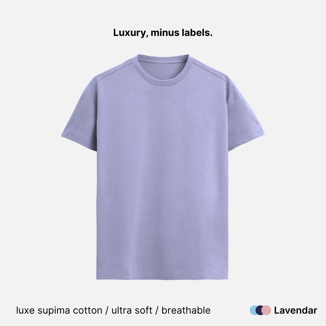Luxury Supima Unisex Classic T-Shirt - 160 GSM