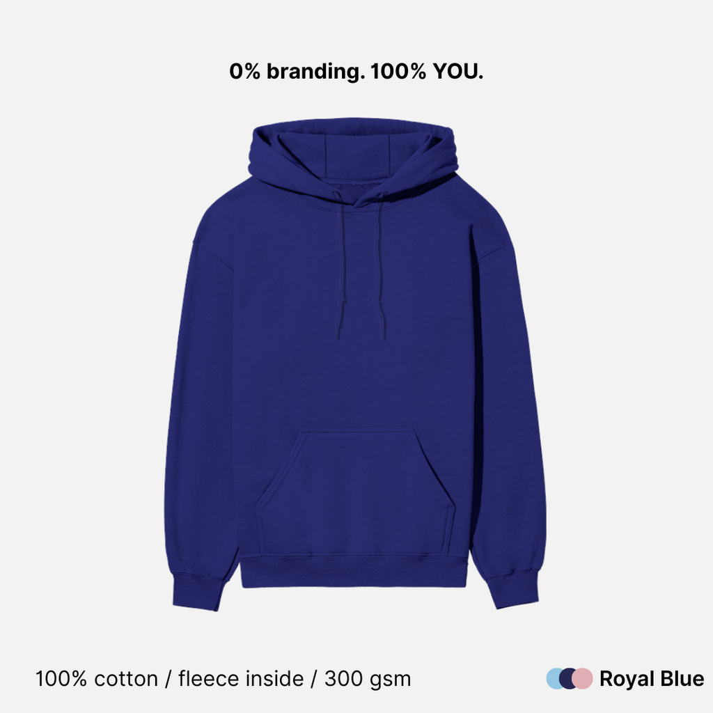 Heavyweight Regular Fit Unisex Hoodie - 300GSM