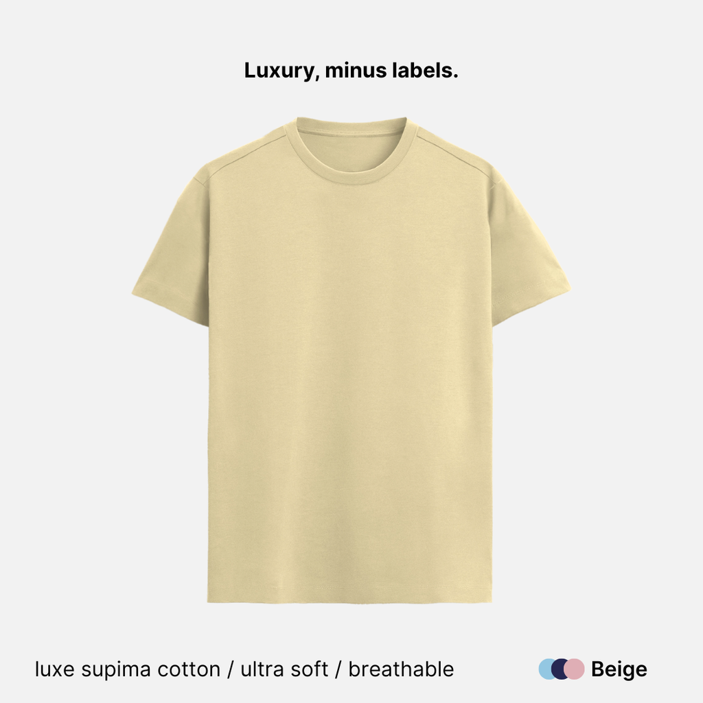 Luxury Supima Unisex Classic T-Shirt - 160 GSM