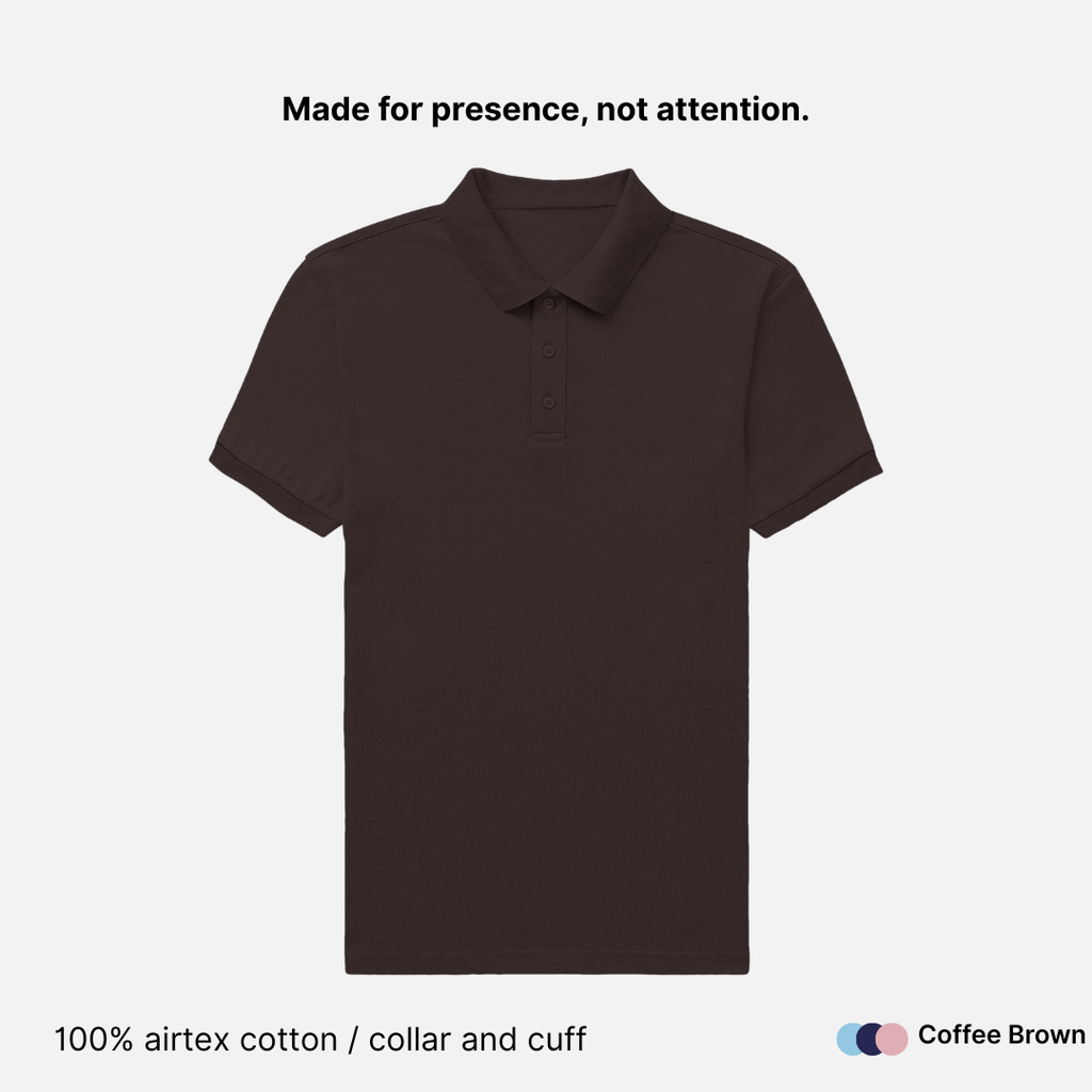 Airtex Cotton Polo T-Shirt for Men - 220 GSM